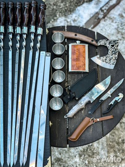 Шашлычный набор с гравировкой