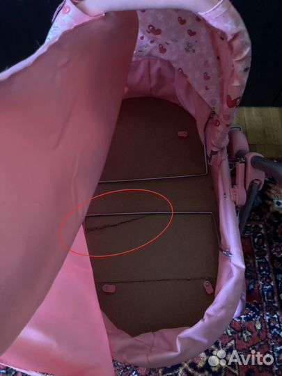 Коляска детская для кукол 2в1