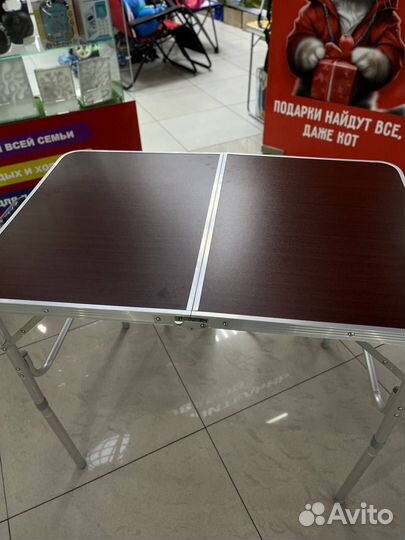 Стол туристический + 2 стула 90*60