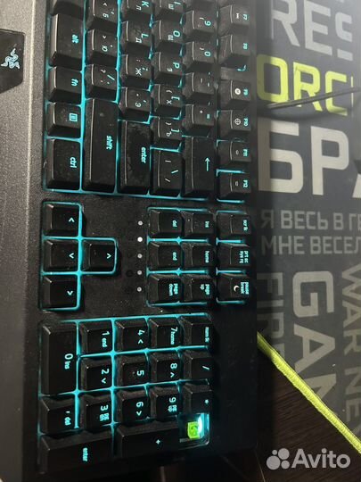Игровая клавиатура razer blackwidow