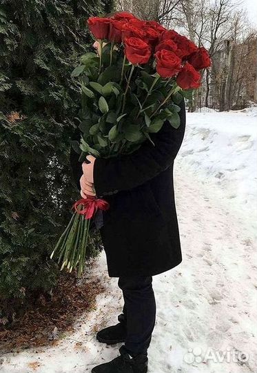 Высокие розы Гигантские розы Доставка цветов