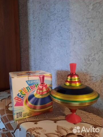 Юла металлическая, новая