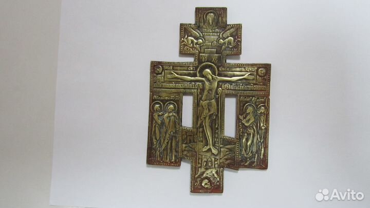 Старинный Киотный Крест 