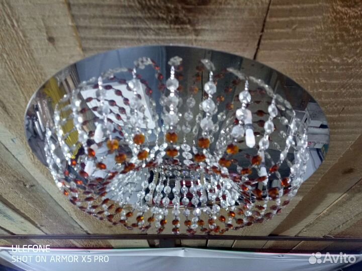 Люстра потолочная бу