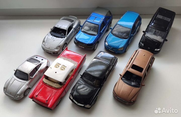 Машинки Welly Kinsmart Rastar Hongwell