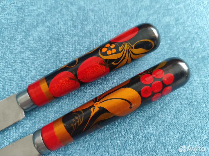 Кухонные ножи СССР Хохлома