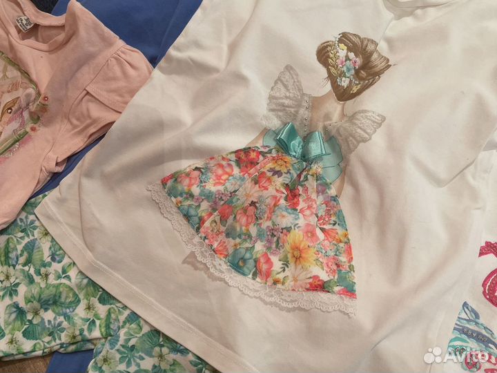 Пакет вещей для девочки 122-128 Zara, Mayoral