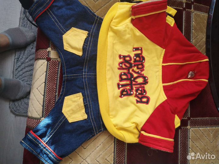 Комбинезон для маленькой собаки