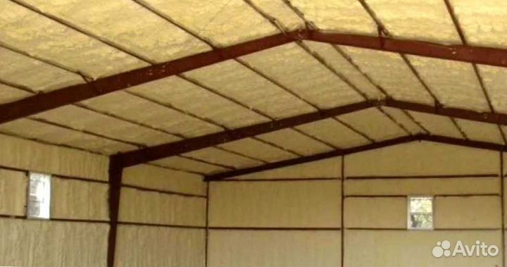 Утепление склада пенополиуретаном (ППУ)