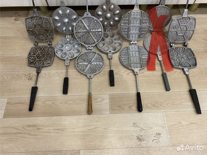 Орешницы,вафельницы СССР