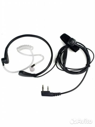 Гарнитура с прозрачным воздуховодом