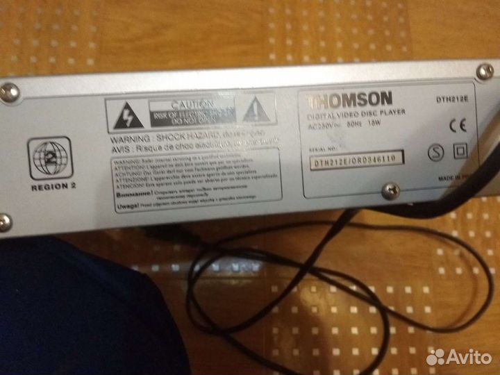 DVD плеер Tomson