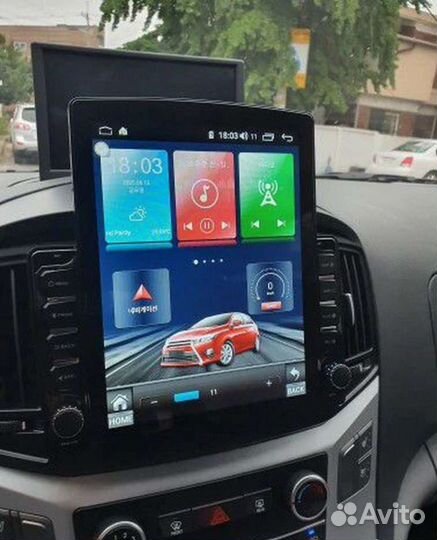 Магнитола Hyundai Starex H1 16-18 в стиле Tesla