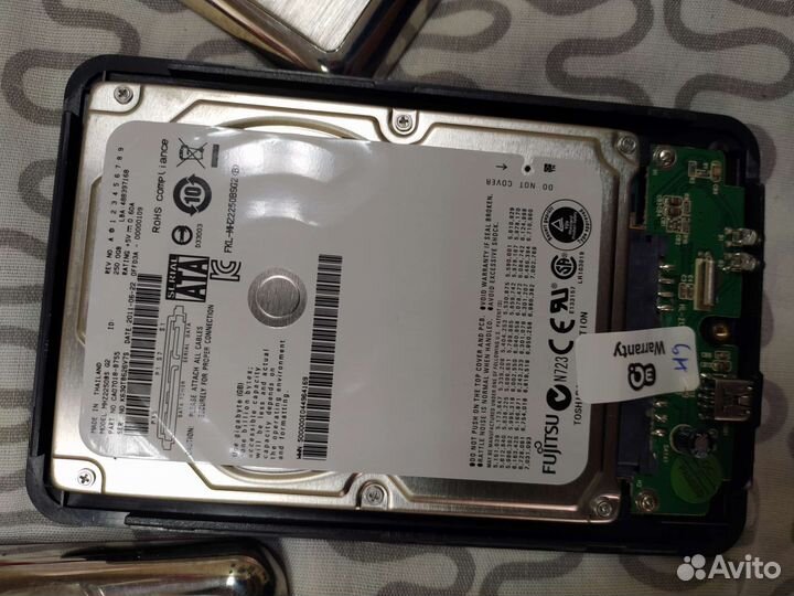 Внешний накопитель памяти коробка hdd) toshiba 320