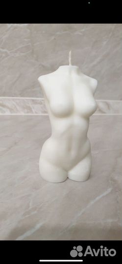 Силиконовая форма для свечей Женское Тело