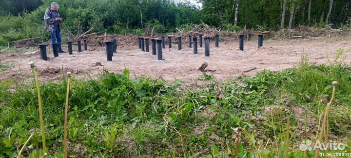 Винтовые сваи под ключ