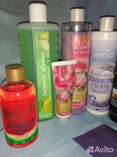 Avon снятости новинки Эйвон гель для душа шампунь
