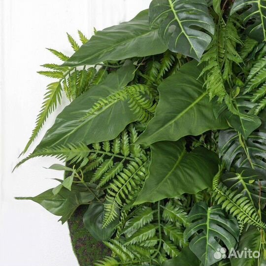 Круглые картины, панно из растений, арт 1123, от