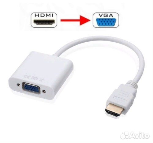 Эмулятор монитора hdmi x VGA (Переходник, адаптер)