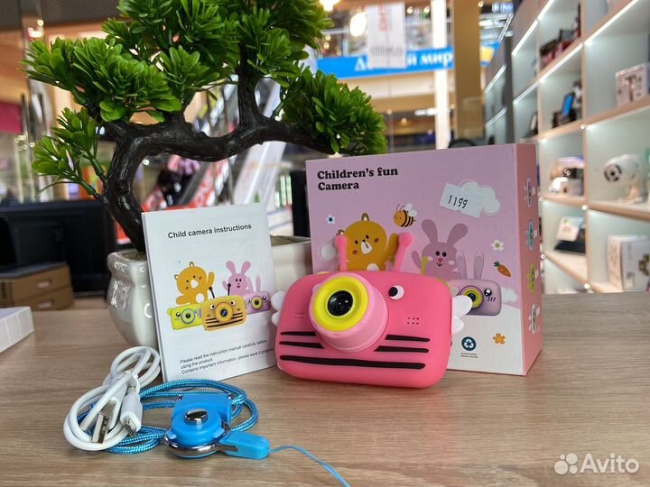 Детский фотоаппарат пчёлка (новый, гарантия)