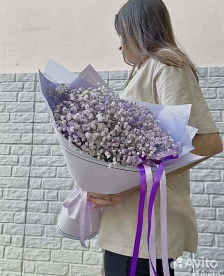 Гипсофила букет цветы