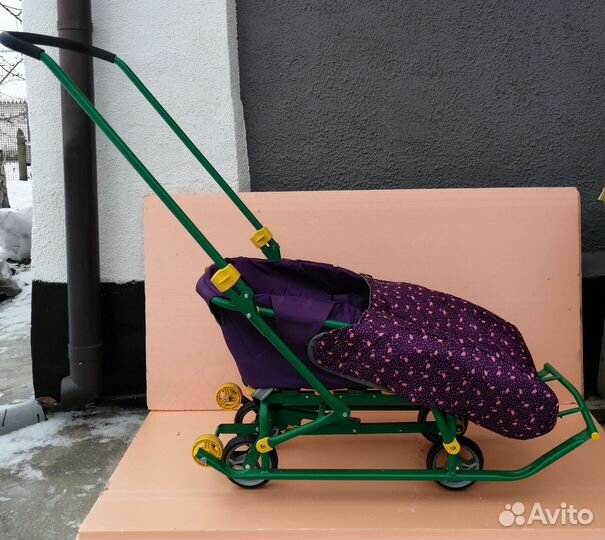 Санки Ника Nikki 3 с матрасом