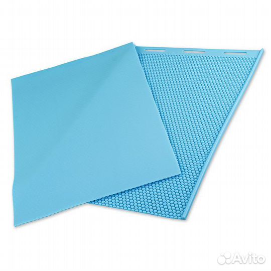 Матрица для свечной вощины дадан 420х270 голубой