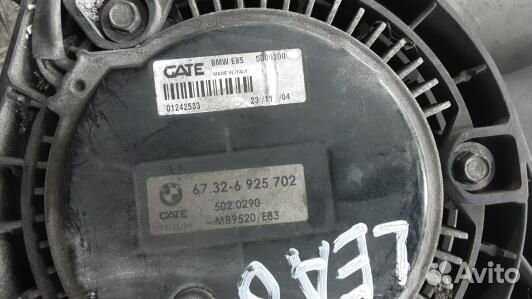 Вентилятор радиатора BMW X3 E83 (LEA06KE01)