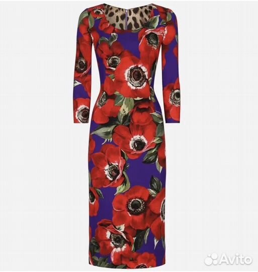 Платье Dolce&Gabanna 2024, M-L,шелк