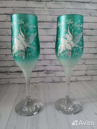 Свадебные бокалы