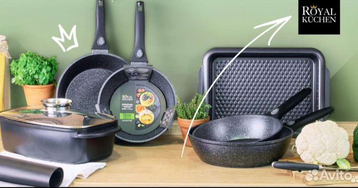 Сковорода и утятница royal kuchen