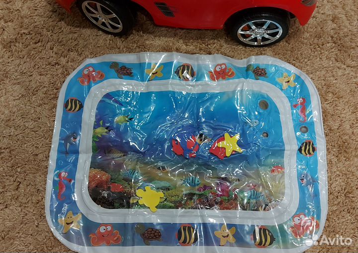 Детский водный коврик, детский круг на шею