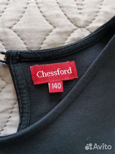 Школьная жилетка с баской р.140