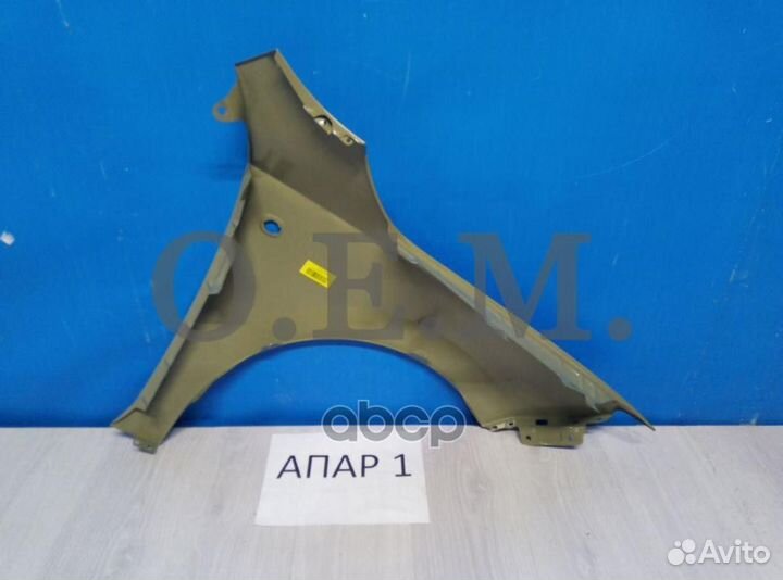 Крыло переднее левое Skoda Rapid (2012-2020) под