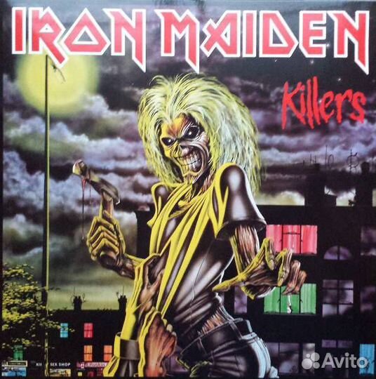 Виниловые пластинки Iron Maiden в ассортименте