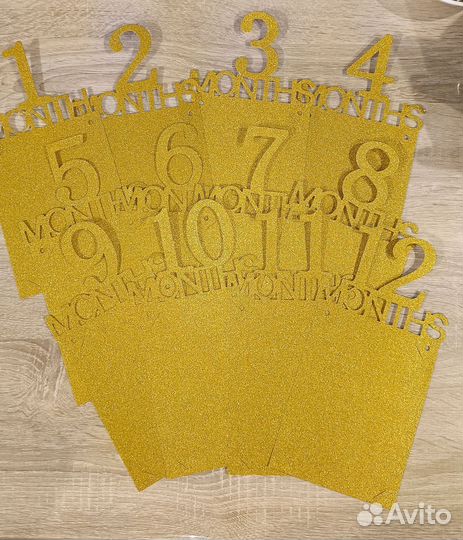 Гирлянда-растяжка на годик