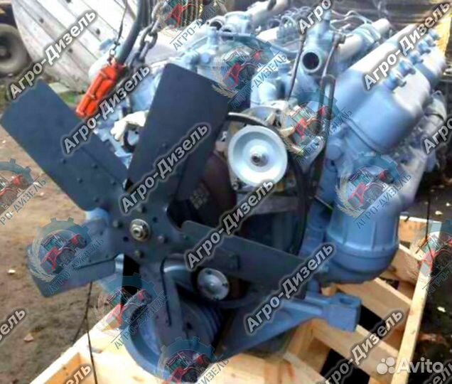 Двигатель ямз 240 бм 2 V12 трактор Кировец -7.27