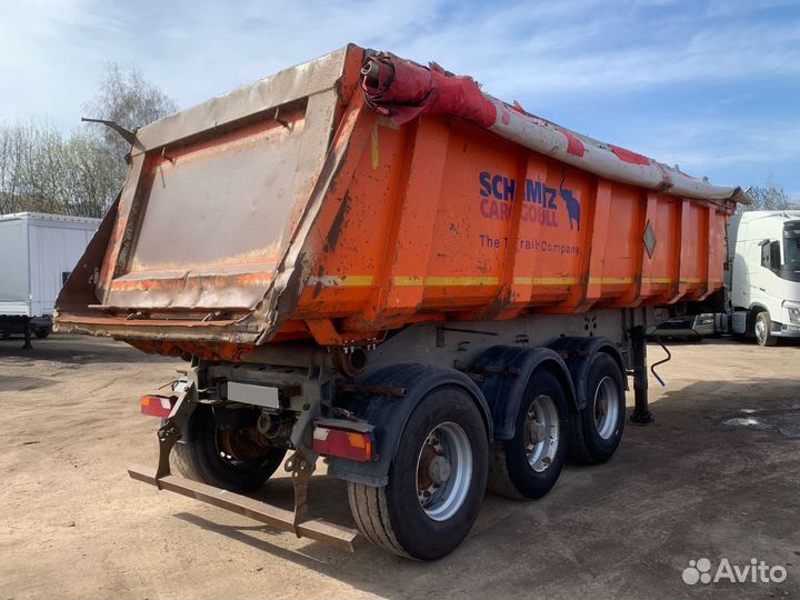 Полуприцеп самосвальный Schmitz Cargobull SKI 24 SL3AT 8.2, 2011