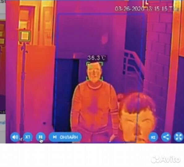 Тепловизионная камера hikvision DS-2TD2617B-6/PA