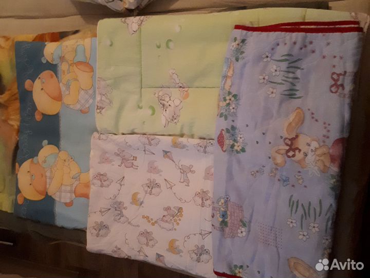 Одеяла ясельные с подушкой