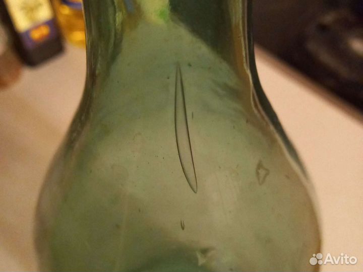 Бутыль четверть старинная