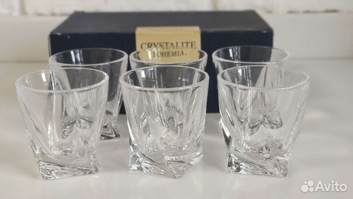 Crystalite Bohemia Quadro Набор стопок