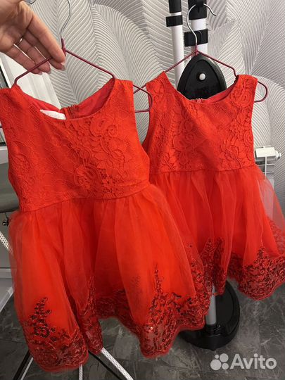 Платье праздничное детское 110