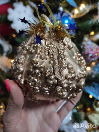 Елочные игрушки ручной работы Handmade