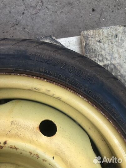 Докатка Toyota Vitz Yaris R14 4/100