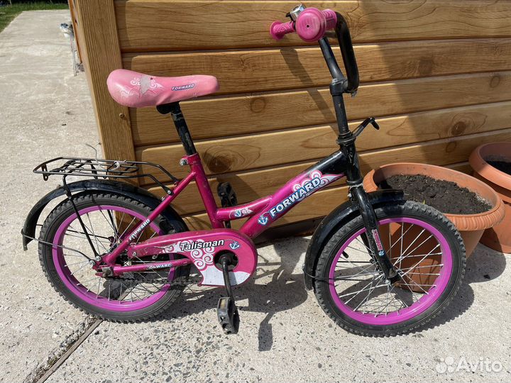 Детский велосипед в рабочем состоянии