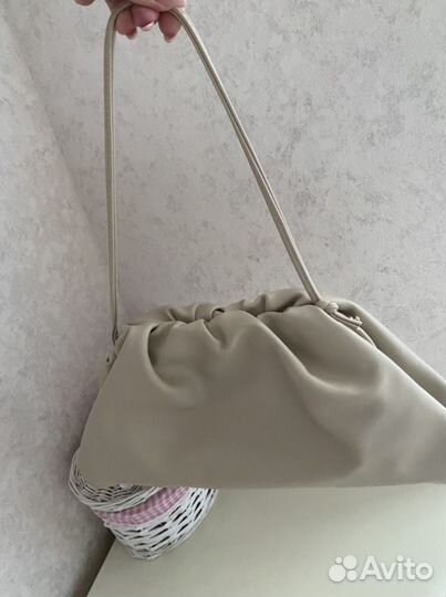 Сумка-пельмень, клатч