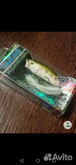 Воблеры Kosadaka Takao Poper 55mm 5.55g