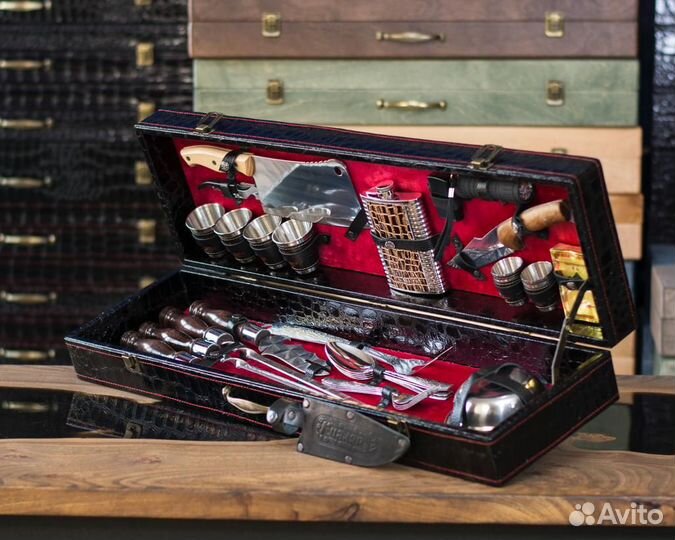 Подарочный набор для мужчины с шампурами