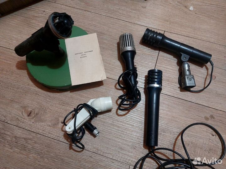 Микрофоны СССР мд октава